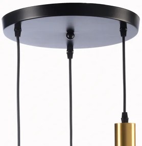 ONLI - Csillár zsinóron DOROTY 1xE27/22W/230V kék/arany