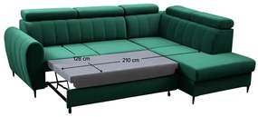 Széthúzható ülőgarnitúra  Kyrio (kronos 19) (J) . 1063882