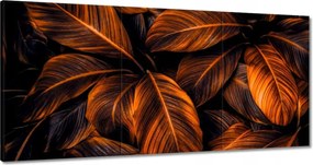 Vászonkép 60x30 Narancssárga levelek