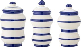 Kerámia élelmiszertartó doboz szett 3 db-os Maynard – Bloomingville