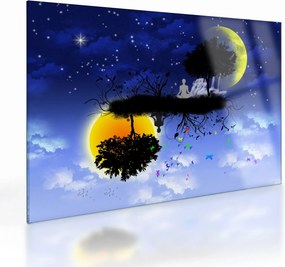 Kép - Az egyensúly tükröződése (üvegen) (70x50 cm)