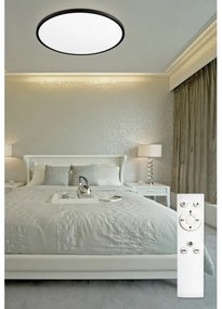 Top Light - LED Dimmelhető mennyezeti lámpa REVIT LED/70W/230V átm. 75 cm fekete