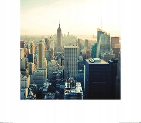 Poszter tájkép New York felhőkarcolók 40x40cm