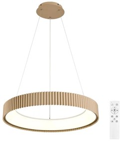 Brilagi - dimmelhető LED kábelen függesztett csillár FALCON MODERN LED/54W/230V 60 cm bézs+ DO