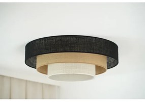Brilagi - ASPEN LUNETA LED mennyezeti lámpa 12W, 230V, 60 cm, fekete/beige/krem
