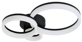 Rabalux 71385 - LED Mennyezeti lámpa AMILIA LED/24W/230V 3000/4000/6500K fekete