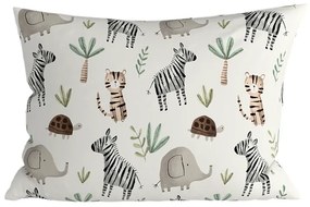 2 db Díszpárnahuzat szett JUNGARI 40x60 cm, krém színű