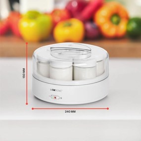 Clatronic JM 3344 joghurtkészítő, 7 üveggel