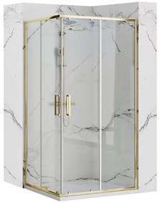 Zuhanykabin Rea Punto 80x100 Gold