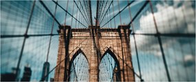 Kép - Brooklyn Bridge (120x50 cm)