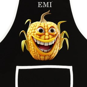 EMI Corny konyhai kötény, Fekete