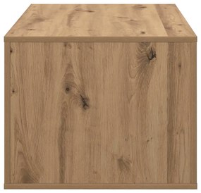 vidaXL Dohányzóasztal fiókkal Artisan tölgy 80 x 50 x 40 cm Faanyag