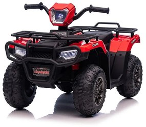 Baby Mix Quad gyerek elektromos autó, piros