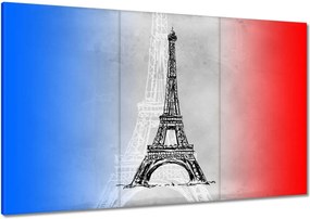 Festmények 120x80 Eiffel-torony