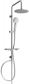 Mexen T40 zuhanygarnitúra felső fejjel 22 cm, grafit, 798404093-66
