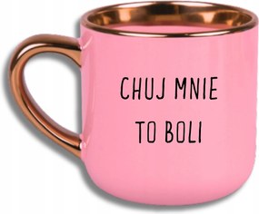 Bögre Rózsaszín Elegáns Nagy Vicces Ajándék Nekem Fáj