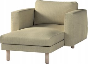 Dekoria Norsborg sezlonhuzat Ikea karfával barna