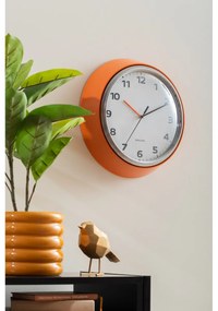 Karlsson 6006OR design falióra narancssárga,átmérő 34 cm