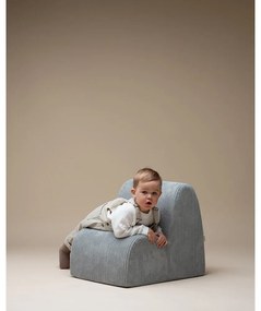 Mentazöld kordbársony gyerek fotel Cloud – Wigiwama