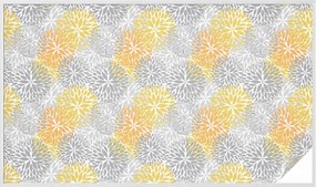 Furnér Ablakfólia Szélvédőre Adatvédelem Színes virágok 200x116