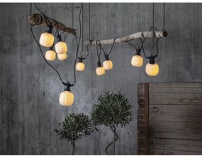 Big Maxi fekete LED kültéri fényfüzér, hosszúság 5 m - Star Trading