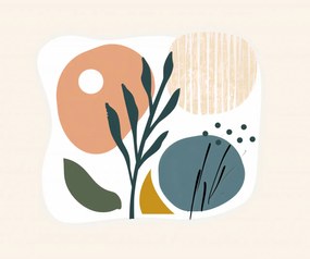 Poszter 60x50cm Pasztell Gyümölcs