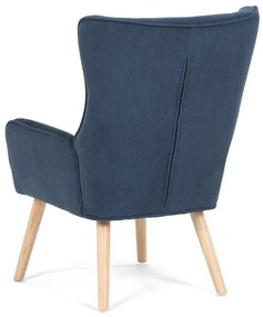 Kék Kordbársony U-Fotel. AK-314 BLUE2