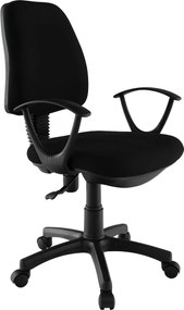 Irodaiszék, fekete, COLBY NEW