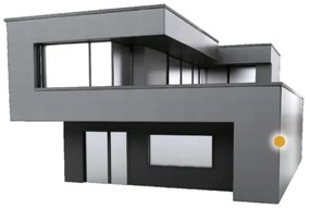 Steinel 068097 - LED Reflektor XLED PRO 240 LED/19,3W/230V IP44 fekete