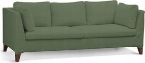 Stockholm 3 személyes kanapé huzat Ikea zöld