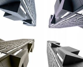 Poszter 50x40cm Régi adótorony, Assaf Frank