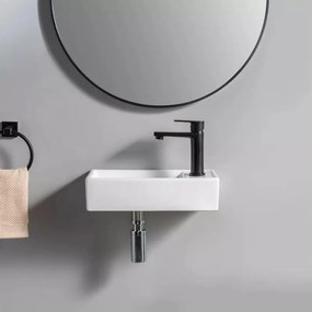 AREZZO design AUSTIN 40x22 jobb oldali mini kézmosó AR-340