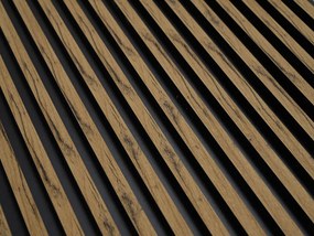 Dekoratív lamellás panel TIMBER, tölgy dekoráció Méret: 150 x 60 cm