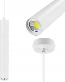 Led Mennyezeti Függőlámpa Cső Henger Cső Túlnyúlás Spot Slim Fém 8W 40cm