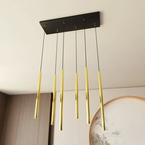 Emibig modern függeszték selter fekete arany emi1332/6