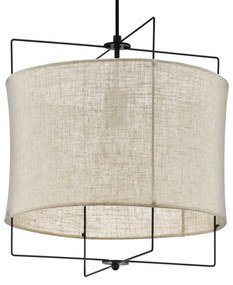 Eglo 79644 - Csillár zsinóron BRIDEKIRK 1xE27/40W/230V