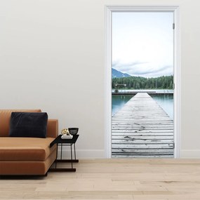 Fotótapéta ajtóra - A mólóból kinézve (95x205cm)