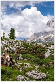 Poszterek 80x120 Hegyi látkép Tájkép