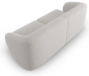 Világosszürke zsenília kanapé 188 cm Paolo – Milo Casa