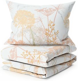 Renforcé pamut ágyneműhuzat CARAWAY krémszínű Ágyneműhuzat mérete: 70 x 90 cm | 140 x 200 cm