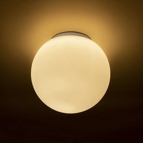 RENDL BOLLY 26 stropní opálové sklo/chrom 230V LED E27 15W IP44