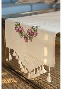 Pamut asztali futó 45x150 cm Cross – Oyo Concept