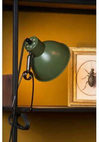 Lucide 45987/01/33 - Csipeszes lámpa MOYS 1xE27/40W/230V zöld