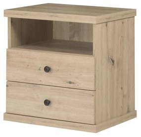 Éjjeliszekrény Claudi 17 (artisan tölgy). Akció -15%. 1055502