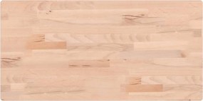 vidaXL tömör bükkfa fürdőszobai pult 80 x 40 x 2,5 cm