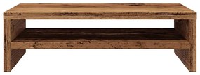 Régi fa forgácslap monitorállvány 42 x 24 x 13 cm