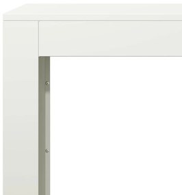fehér acél tűzifatároló 100 x 40 x 100 cm
