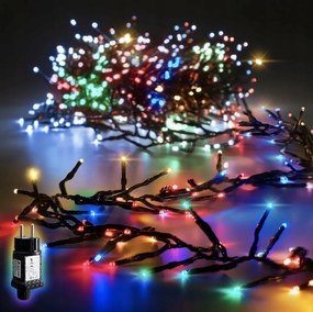 KarĂĄcsonyfa LĂĄmpa SƱrƱ 500 Led 5m SzĂnes VilĂĄgĂtĂĄs FĂ©nyek