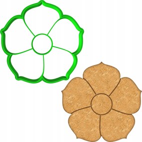 Húsvéti Forma Mézeskalács lyukasztó Húsvét Valentin Nap Virág