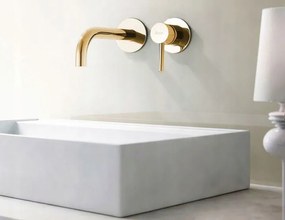 Falra szerelhető csaptelep Rea Lungo gold + box